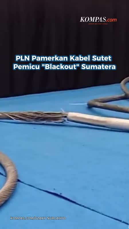 PLN Pamerkan Kabel Sutet Pemicu "Blackout" Sumatera