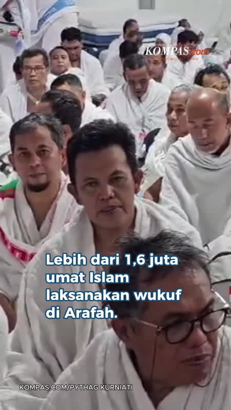 Tangis Dan Doa Iringi Wukuf Jutaan Jemaah Haji Di Arafah