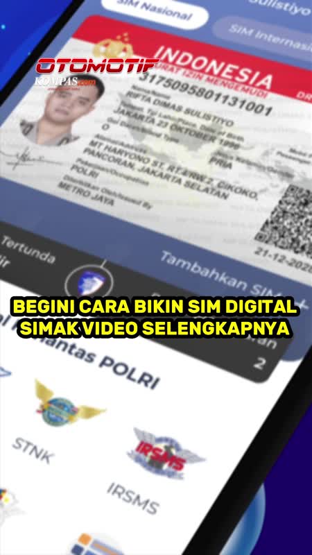 Begini Cara Membuat SIM Digital