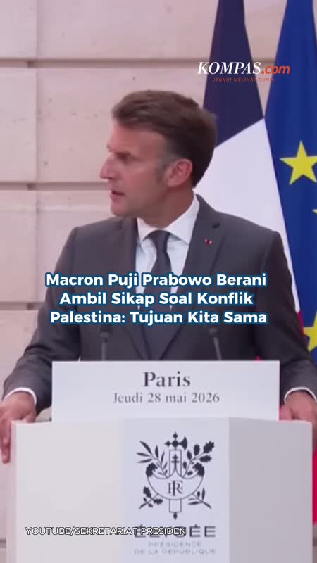 Macron Puji Prabowo Berani Ambil Sikap Soal Konflik Palestina: Tujuan Kita Sama