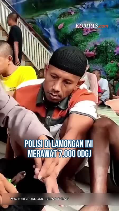 Kisah Ipda Purnomo, Rawat 7.000 ODGJ Selama 10 Tahun