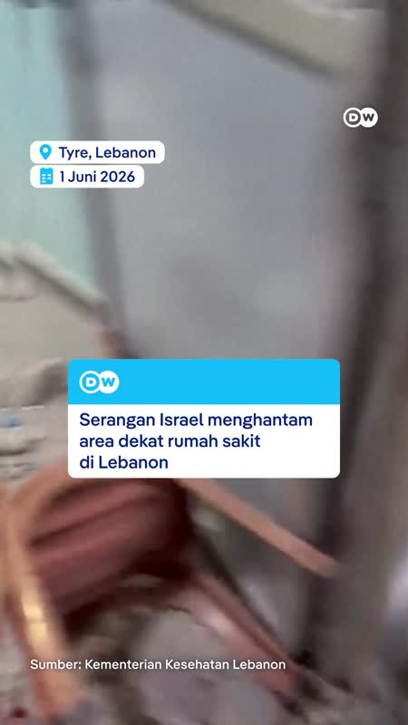 Lebanon: Serangan Israel Menghantam Rumah Sakit Di Tyre
