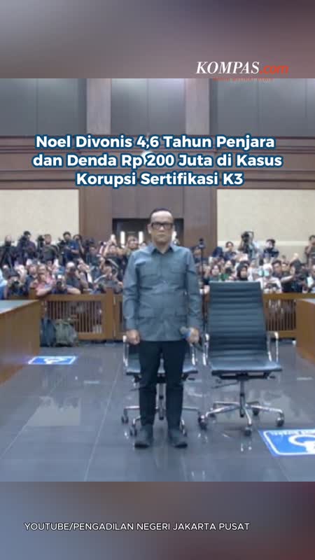 Noel Divonis 4,6 Tahun Penjara Dan Denda Rp 200 Juta Di Kasus Korupsi Sertifikasi K3