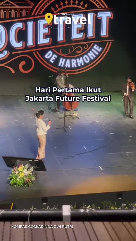 Hari Pertama Ikut Jakarta Future Festival