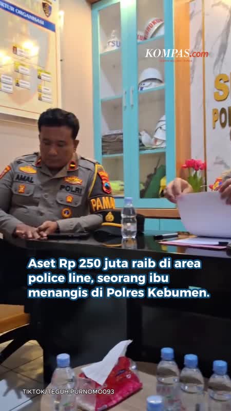 Warga Histeris di Polres Kebumen, Aset Usaha Rp 250 Juta Hilang: Seharusnya Dijaga Pak