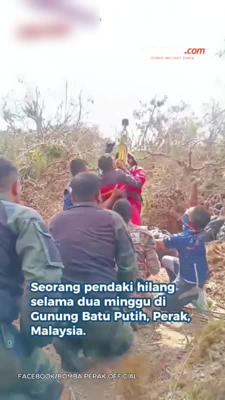 Tak Makan 2 Minggu, Pendaki yang Hilang di Hutan Malaysia Ditemukan Selamat