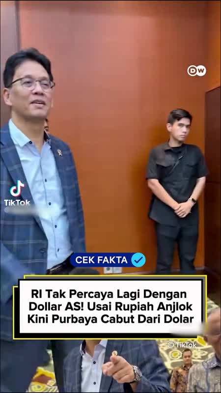 RI “Cabut” dari Dolar AS karena Rupiah Anjlok?