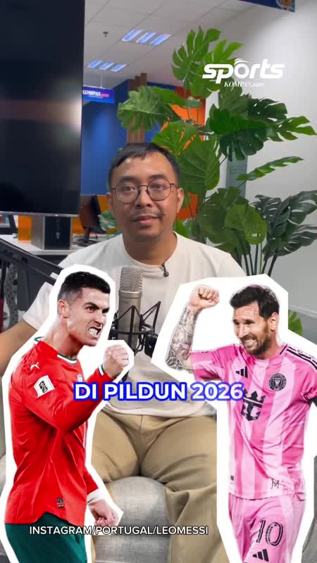 Piala Dunia 2026 Berpotensi Hadirkan Duel Messi dan Ronaldo