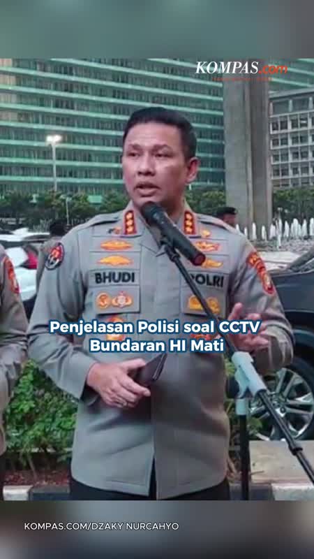 Penjelasan Polisi soal CCTV Bundaran HI Mati