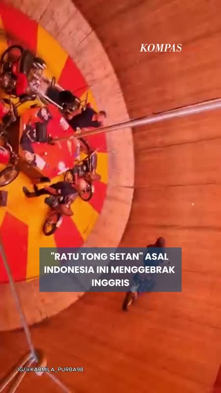 Karmila Purba, "Ratu Tong Setan" Asal Sumut Beratraksi Menantang di Inggris