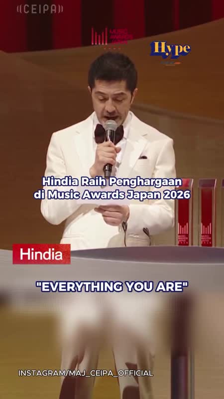 Hindia Raih Penghargaan Di Music Awards Japan 2026