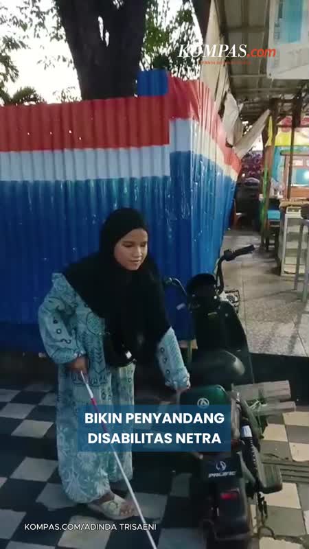 Guiding Block Rusak, Penyandang Disabilitas Netra Di Surabaya Takut Kesasar