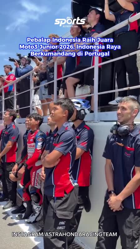 Pebalap Indonesia Kiandra Ramadhipa Raih Juara di Moto3 Junior 2026