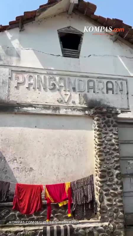 Jejak Stasiun Pangandaran Dan Jalur Kereta Yang Hilang