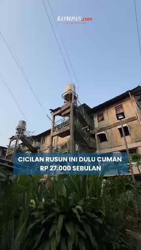 Rusun Tertua di Jakarta Ini Dulu Dicicil Rp 27.000 Sebulan