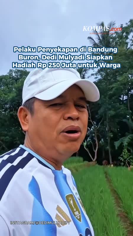 Pelaku Penyekapan Di Bandung Buron, Dedi Mulyadi Siapkan Hadiah Rp 250 Juta Untuk Warga