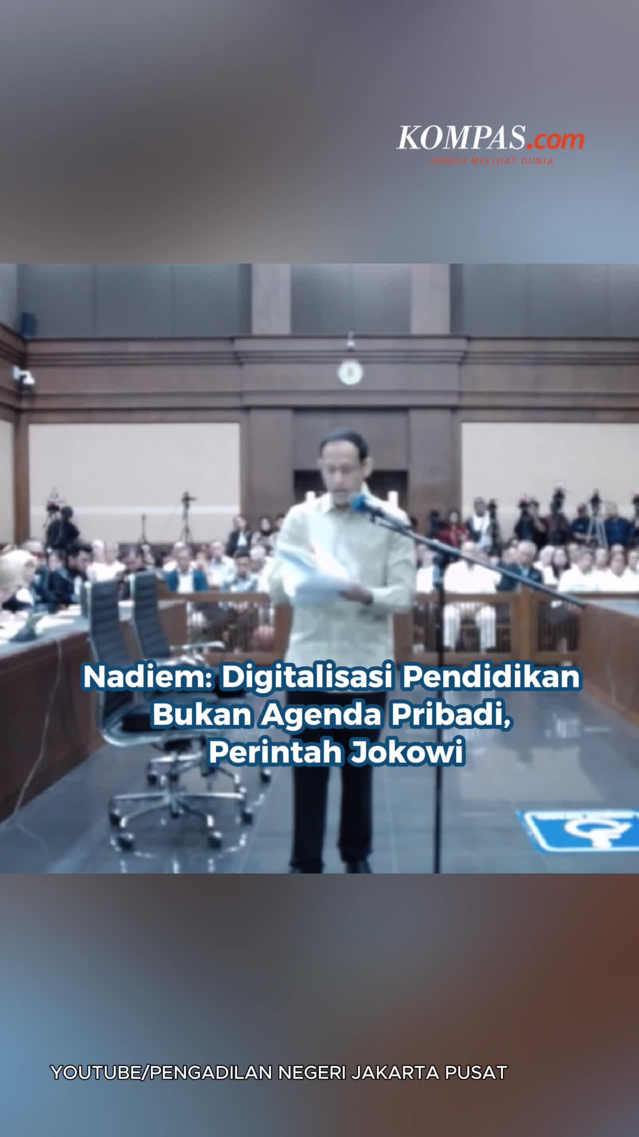 Nadiem: Digitalisasi Pendidikan Bukan Agenda Pribadi, Perintah Jokowi