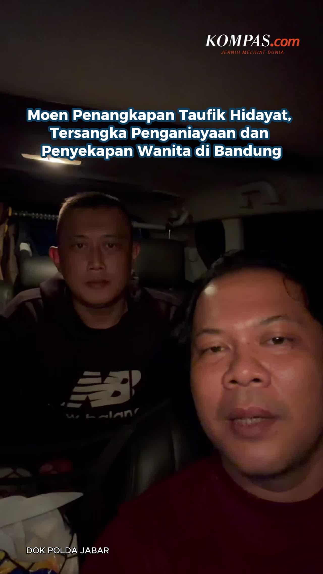 Momen Penangkapan Taufik Hidayat, Tersangka Penganiayaan dan Penyekapan Wanita di Bandung