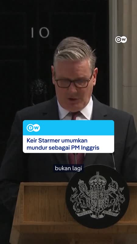 Keir Starmer Umumkan Mundur Sebagai Perdana Menteri Inggris