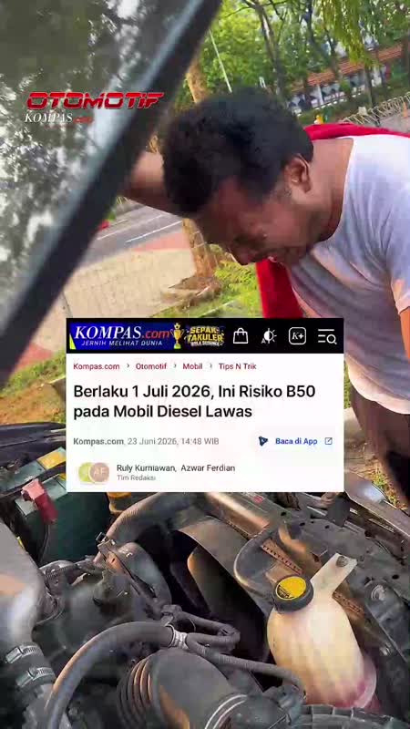 Berlaku 1 Juli 2026, Ini Risiko B50 pada Mobil Diesel Lawas