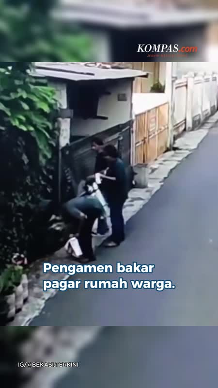 Pengamen Bakar Pagar Rumah Karena Tak Diberi Uang, Kasus Berakhir Damai