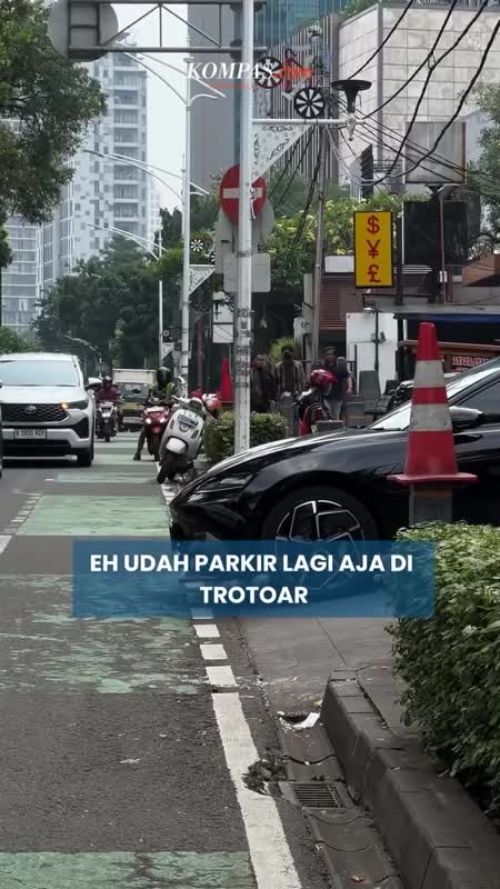 Bandelnya Parkir Liar di Senopati