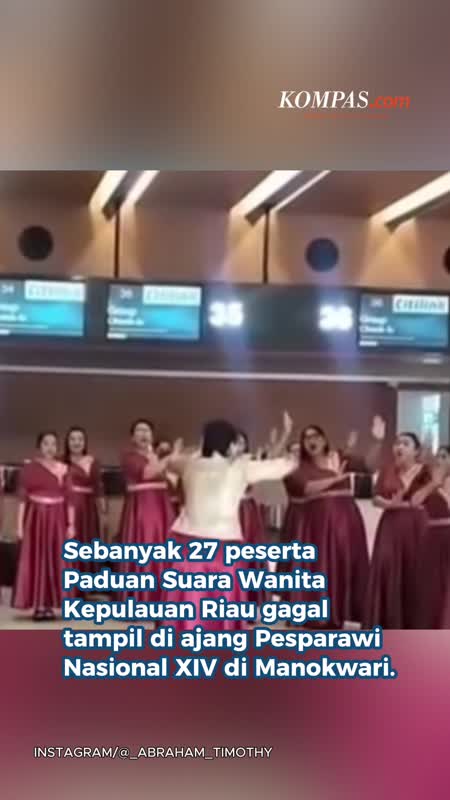 Tiket Tak Dibelikan, Peserta Padus Gagal Berangkat Lomba Ke Manokwari