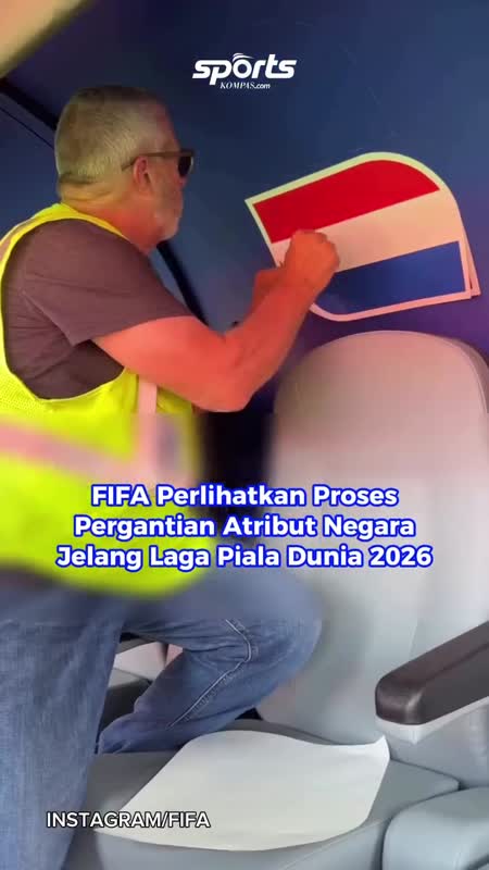 FIFA Perlihatkan Proses Pergantian Atribut Negara Jelang Laga Piala Dunia 2026