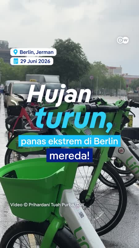 Hujan Turun, Suhu Di Berlin Turun Signifikan!