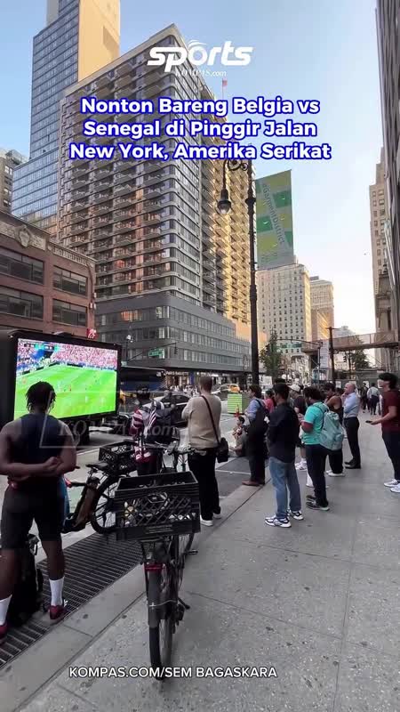 Nobar Piala Dunia 2026 Di Pinggir Jalan Bareng Warga New York