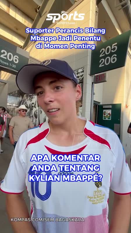 Suporter Perancis Bilang Mbappe Jadi Penentu Di Momen Penting