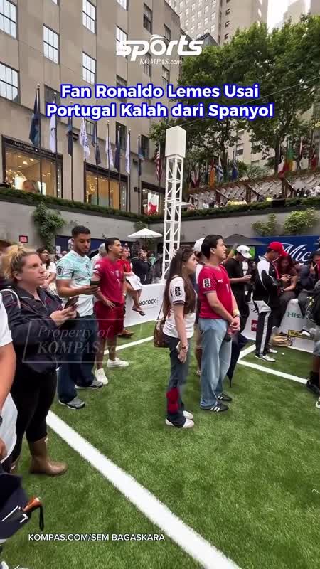 Fan Ronaldo Lemes Usai Portugal Kalah dari Spanyol