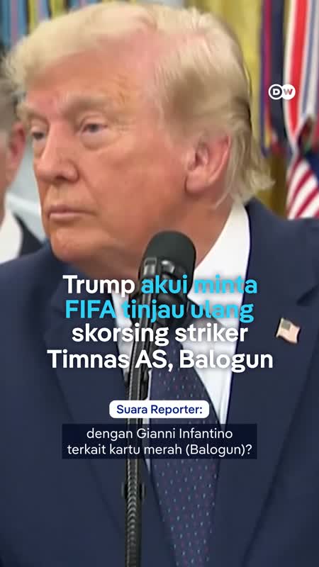 Trump Akui Minta FIFA Tinjau Ulang Skorsing Folarin Balogun