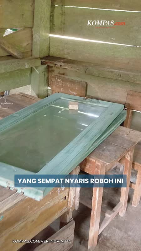 Sekolah Di Ujung Hutan Tanggamus, Bertahan Dengan Gotong Royong