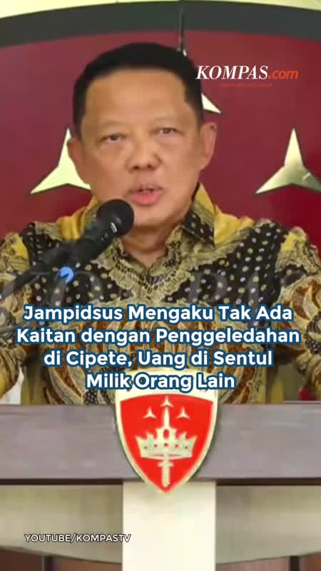 Jampidsus Mengaku Tak Ada Kaitan Dengan Penggeledahan Di Cipete, Uang Di Sentul Milik Orang Lain