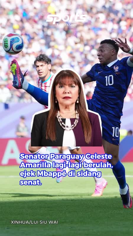 Usai Klarifikasi Soal Postingan Hinaan, Senator Paraguay Kembali Ejek Mbappé Di Sidang Senat