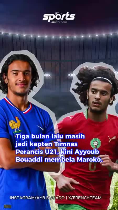 3 Bulan Lalu Kapten Perancis U-21, Kini Bouaddi Bela Maroko Dan Lawan Negara Kelahirannya Sendiri