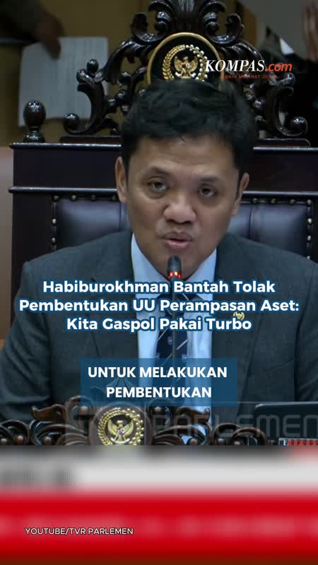 Habiburokhman Bantah Tolak Pembentukan UU Perampasan Aset: Kita Gaspol Pakai Turbo