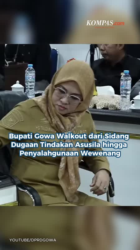 Bupati Gowa Walkout Dari Sidang Dugaan Tindakan Asusila Hingga Penyalahgunaan Wewenang