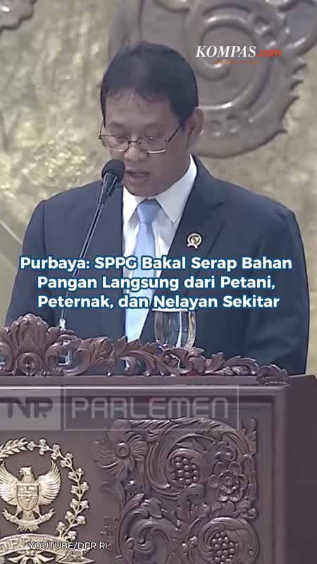 Purbaya: SPPG Bakal Serap Bahan Pangan Langsung dari Petani, Peternak, dan Nelayan Sekitar