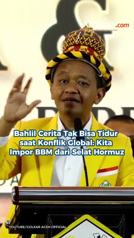 Bahlil Cerita Tak Bisa Tidur Saat Konflik Global: Kita Impor BBM Dari Selat Hormuz