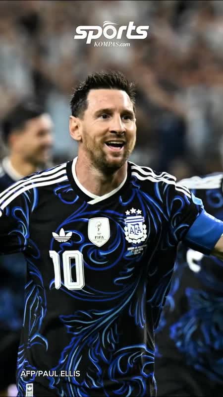 Argentina Pilih Jersey Biru Navy, “Jimat” Lawan Inggris?