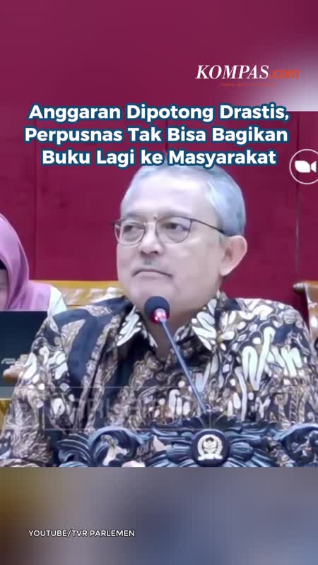 Anggaran Dipotong Drastis, Perpusnas Tak Bisa Bagikan Buku Lagi Ke Masyarakat