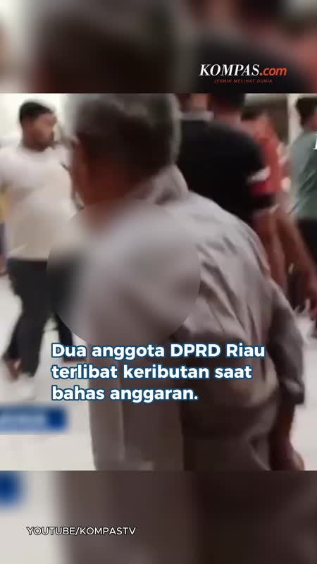 Dua Anggota DPRD Riau Baku Hantam Saat Bahas Anggaran, Golkar: Insiden Memalukan