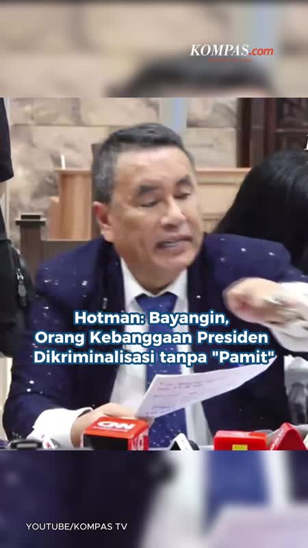 Hotman: Bayangin, Orang Kebanggaan Presiden Dikriminalisasi Tanpa "Pamit"