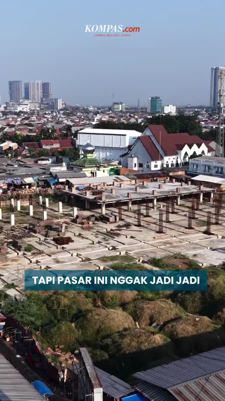 Nasib Pedagang Pasar Kranji: Uang Masuk, Kios Tak Kunjung Rampung