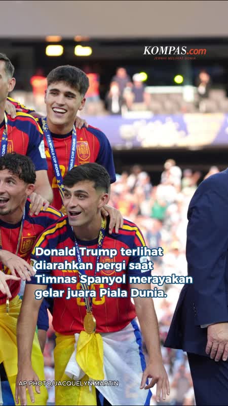 Momen Trump “Diusir Halus” Saat Spanyol Rayakan Juara Di Piala Dunia 2026