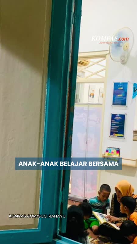 Rumah Baca Gratis Yang Jadi Tempat Favorit Anak-anak Di Surabaya