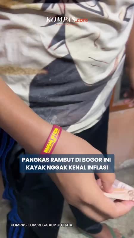 Meski Biaya Hidup Naik, Pangkas Rambut Ini Tetap Rp 5.000
