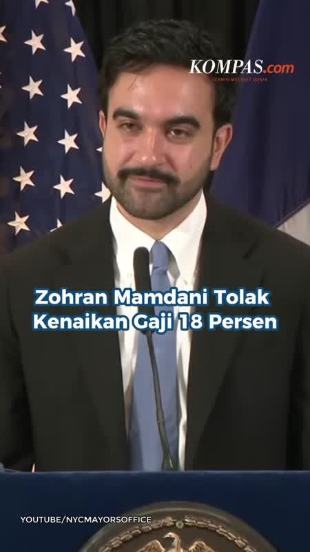 Zohran Mamdani Tolak Kenaikan Gaji 18 Persen